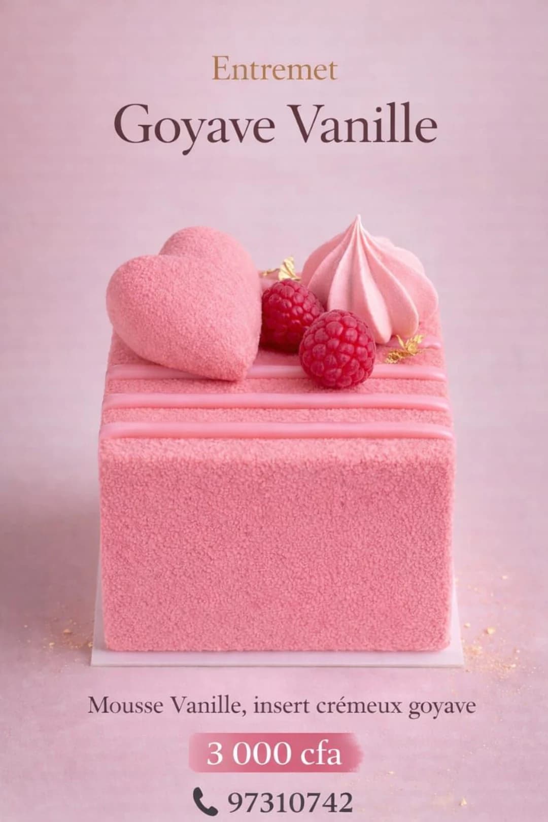 Goyave Vanille — glace artisanale premium, miniature 2