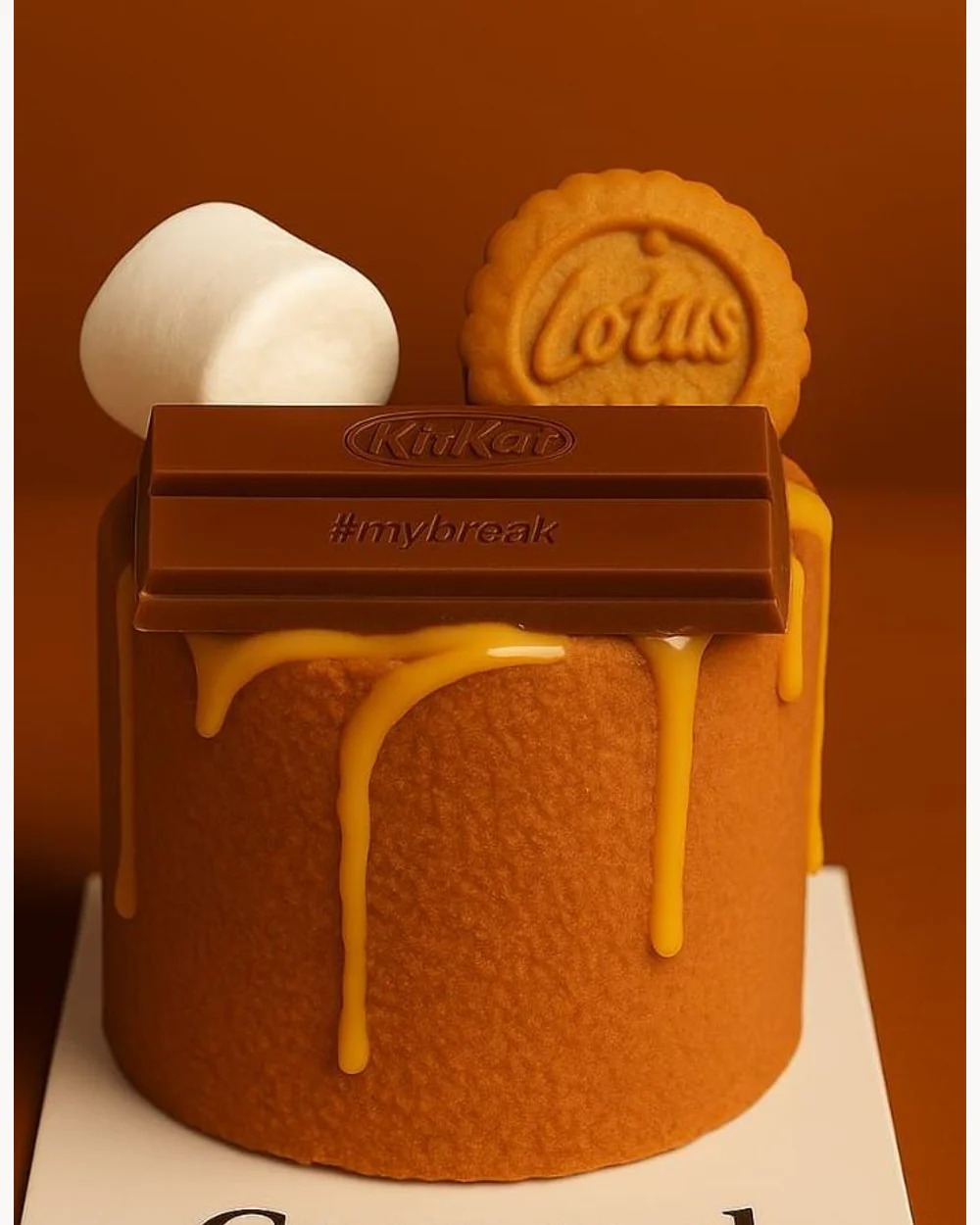 Caramel Cappuccino — glace artisanale premium par Gift & ENTREMETS By Ah Mes Goûts à Cotonou