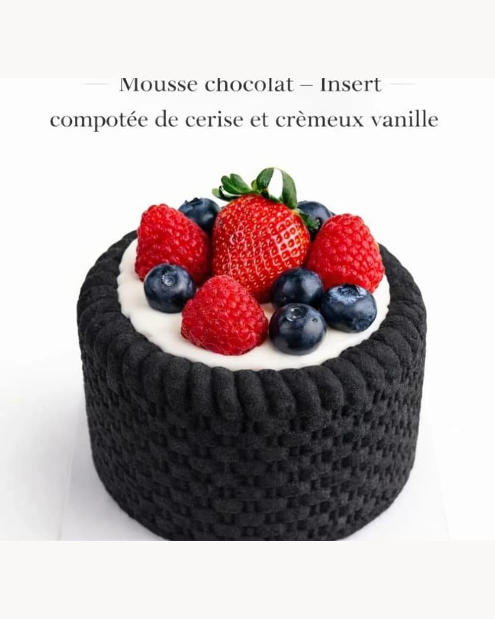 Forêt Noire — glace artisanale premium, vue principale en gros plan